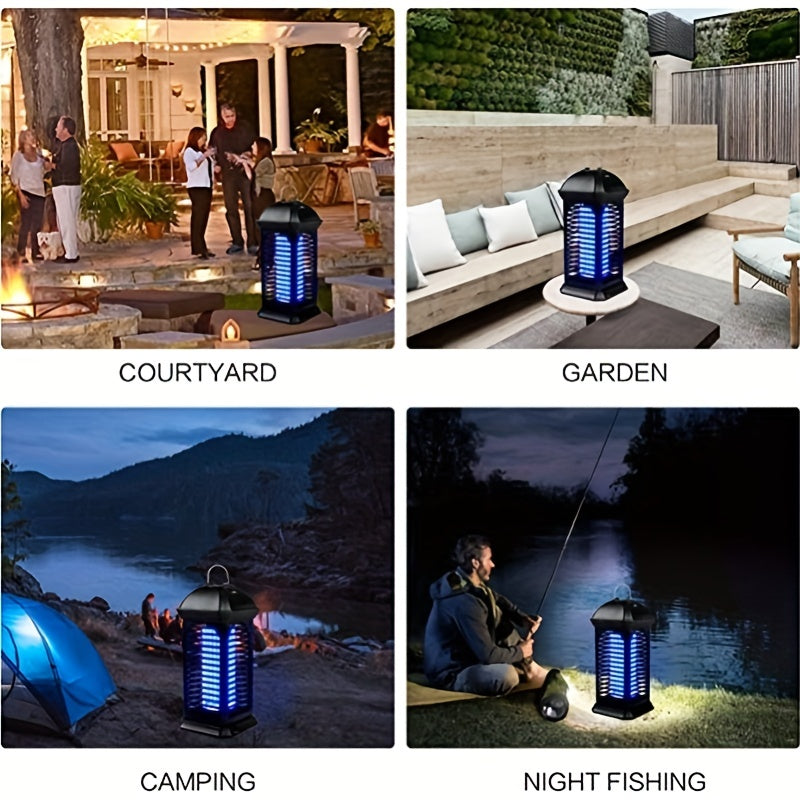 Insect Killer, Outdoor Mosquito Killer, Outdoor Electric Insect Killer, Insect Repellent, Fly Repellent, Mosquito Killer, Suitable For Courtyard Use